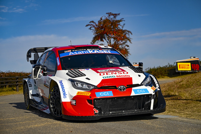 【WRC】ラリージャパン、初日は前年王者トヨタのセバスチャン・オジエが暫定首位 画像
