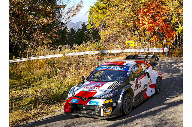 【WRC】ラリージャパン・デイ3 王者ロバンペラ脱落、エバンスは首位キープ 勝田貴元は4位浮上 画像