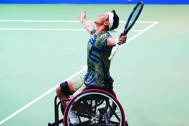 【車いすテニス】小田凱人が世界一ヒューエットを破りマスターズを優勝　いま明かす最年少記録を狙い続ける真意とは… 画像