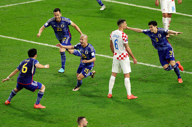 【カタールW杯】日本代表、前田大然のゴールでクロアチア相手に先制　史上初ベスト8進出へリードで折り返し 画像
