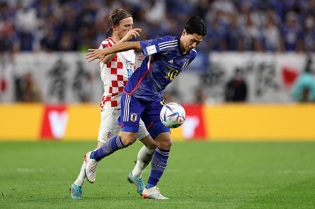 【カタールW杯】日本代表、クロアチアとの激闘は1-1で延長後半へ 史上初のベスト8懸けた大一番 画像