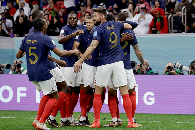 【カタールW杯】フランス、過去7大会で4度目の決勝進出　ジダン擁した1998年と前回ロシア大会で優勝 画像