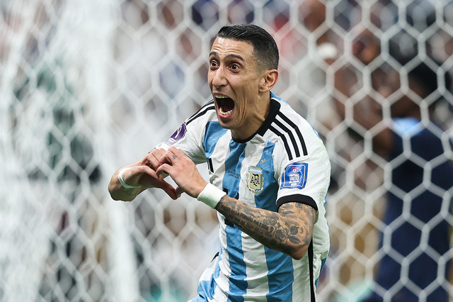 【カタールW杯】アルゼンチン、メッシに続きディ・マリアの追加点で2－0　36年ぶり戴冠へリード広げる 画像