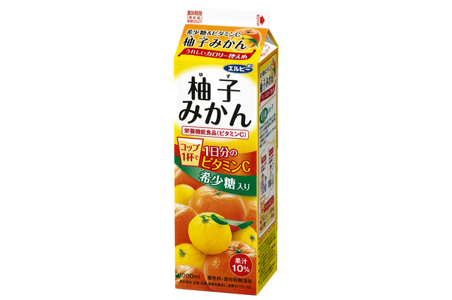 柚子の香りとみかんの甘み…希少糖＆ビタミンC 柚子みかん 画像
