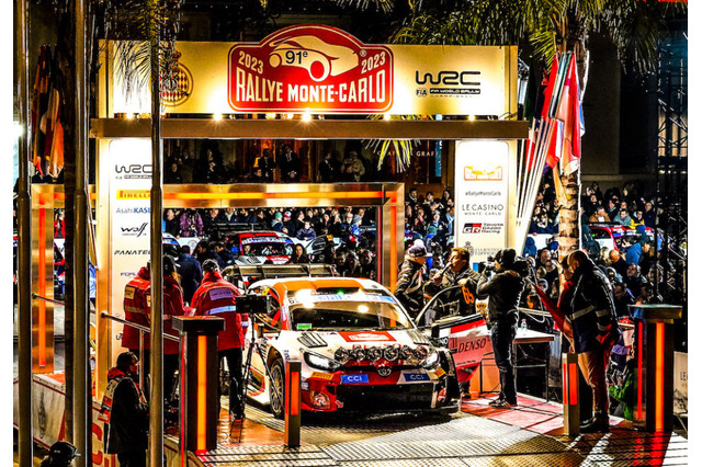 【WRC】2023年が開幕　ラリー・モンテカルロ初日はトヨタのセバスチャン・オジエが首位 画像