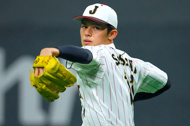 【WBC】佐々木朗希「優勝に貢献する」、山本由伸「全力で腕を振る」、村上宗隆「夢を与える」とメジャー候補選手も決意表明 画像