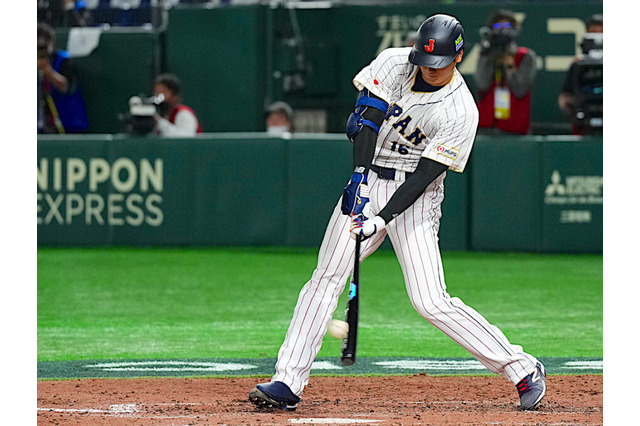 【WBC】大谷翔平、弾丸フェンス直撃2点タイムリー・ツーベース　3－1で侍ジャパンがリード 画像