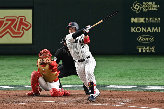 【WBC】侍ジャパン、牧秀悟が日本今大会“第1号”　ライトへの本塁打で初陣中国相手に貴重な追加点 画像