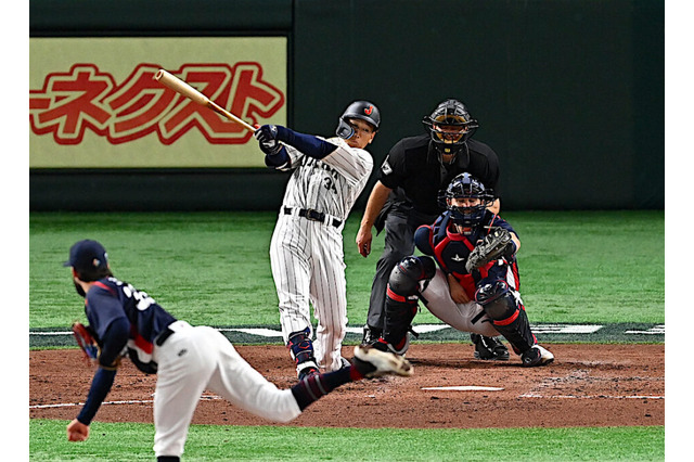【WBC】先制許した侍ジャパン、吉田正尚、山田哲人のタイムリーで逆転に成功　チェコ戦 画像