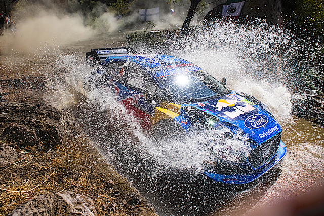【WRC】3年ぶり開催ラリー・メキシコが開幕　オィット・タナックが首位発進、トヨタのカッレ・ロバンペラは2位 画像