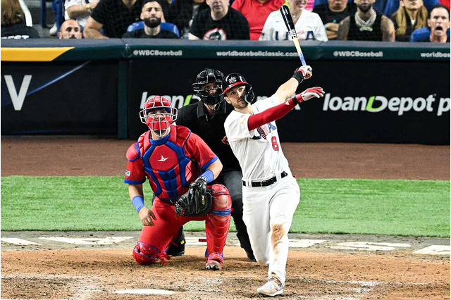 【WBC】準決勝 アメリカが2桁得点で大勝、前日満塁弾のターナーが今大会3、4号と大暴れで連覇へ前進 画像