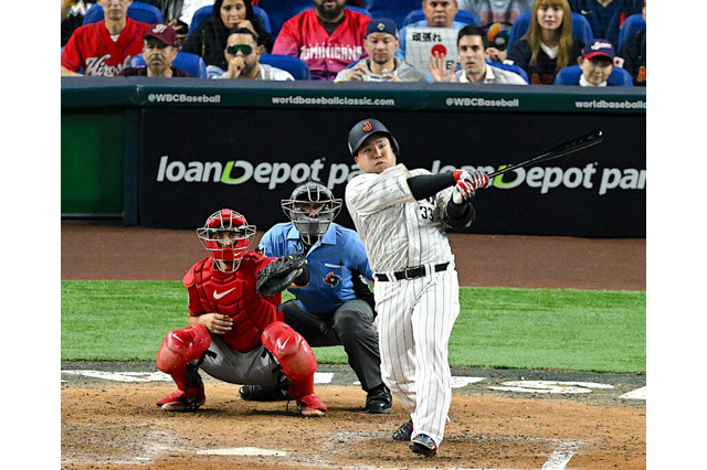【WBC】侍ジャパン、山川穂高の犠牲フライで1点差に迫る 準決勝 画像