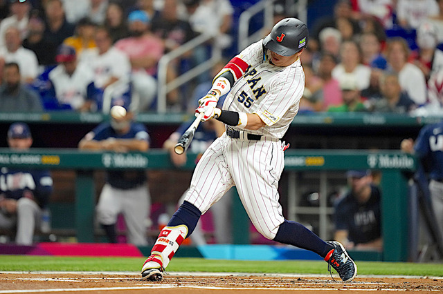 【WBC】日米決戦、侍ジャパンの村上宗隆が一発回答の同点アーチ　 画像