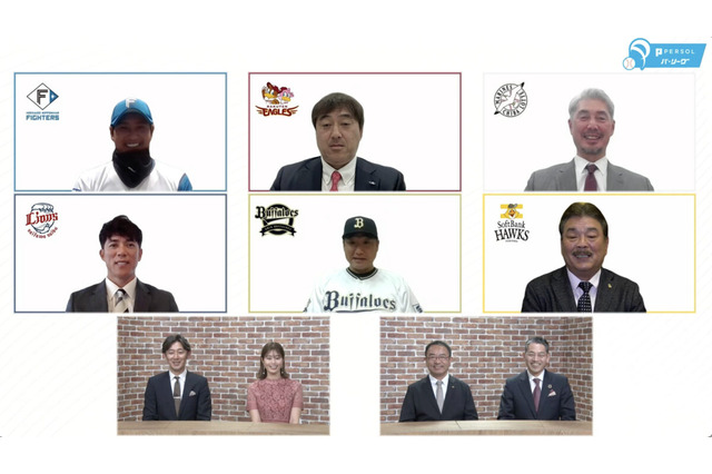 【プロ野球】パ・リーグ開幕会見　新球場の新庄監督「声出し復活が嬉しい」　WBCコーチの吉井監督は「パ・リーグでも楽しい野球を」 画像