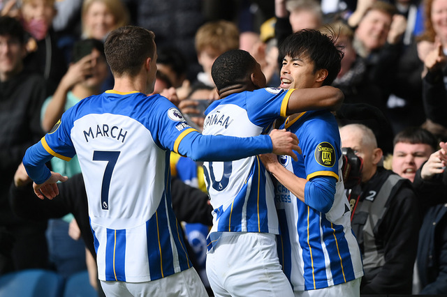 【プレミアリーグ】三笘薫、香川、岡崎超えの快挙達成　鮮やかループ弾で日本人プレミア年間最多得点更新 画像