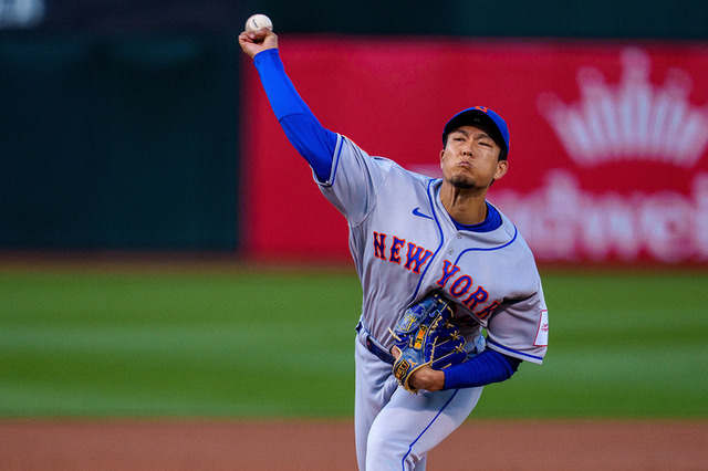 【MLB】千賀滉大、5回4失点も3勝目の権利を持ちマウンドを譲る　ジャイアンツ戦 画像