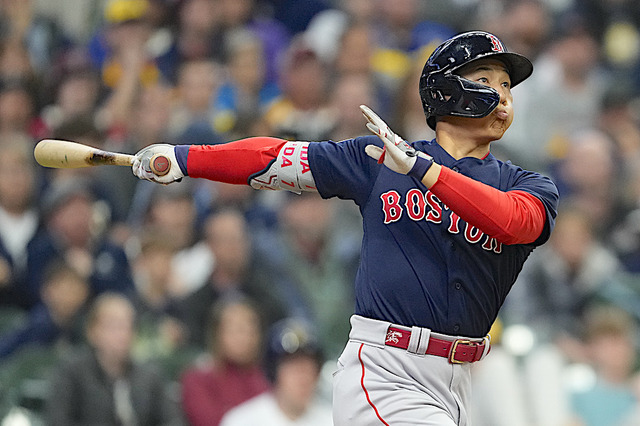 【MLB】吉田正尚、大復活の咆哮 8回に勝ち越しソロと特大満塁弾「ダンベルをぶっ壊せ」と公式もパワーに驚愕 画像