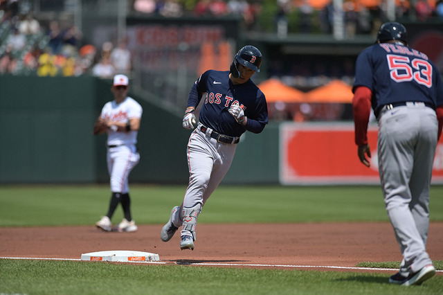 【MLB】吉田正尚、今季4号は右中間への126メートル弾　チーム敗戦も7試合連続安打で好調ぶりアピール 画像