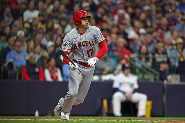 【MLB】大谷翔平、元鷹助っ人から今季第7号184キロ弾に実況は「オハヨウゴザイマス、ミルウォーキー」と絶叫 画像