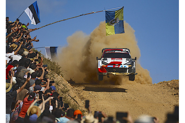【WRC】第5戦ラリー・ポルトガル初日　昨季王者トヨタのカッレ・ロバンペラが首位奪取　 画像