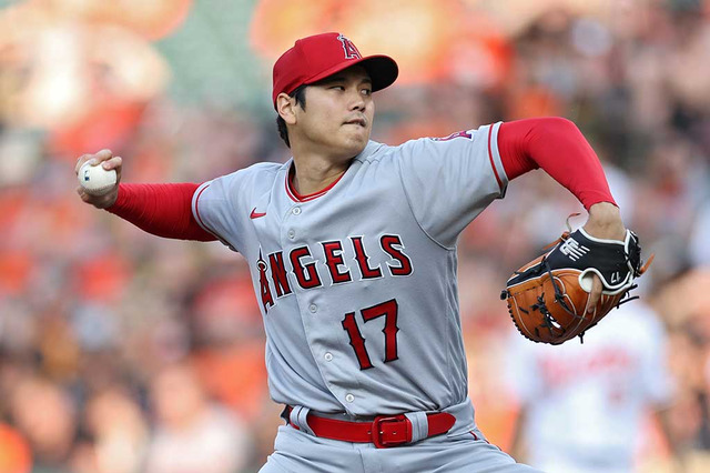 【MLB】大谷翔平、特大9号含むあわやサイクル、4安打3打点と猛打爆発　7回5失点の粘投で今季5勝目 画像