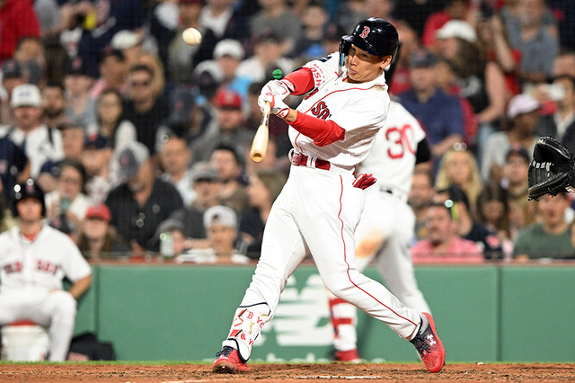 【MLB】吉田正尚は20試合ぶり先制の7号ソロにグリーン・モンスター直撃二塁打も「なおレ」 画像