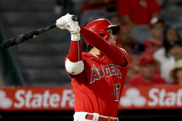 【MLB】大谷翔平、今季5度目猛打賞でサイクル王手　179キロ弾丸三塁打に左中間フェンス直撃二塁打で反撃の狼煙 画像