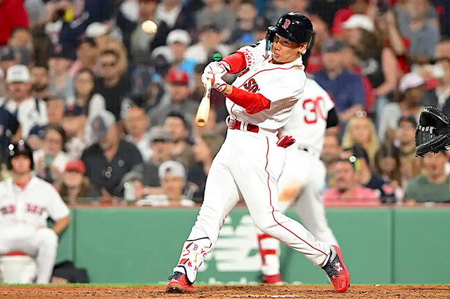 【MLB】吉田正尚、同点タイムリーで日米通算500打点達成　4打数2安打でア・リーグ打率2位を堅持 画像