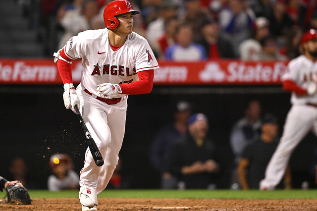 【MLB】大谷翔平、技ありスリーベースでリーグ三塁打王 自慢の“俊足”に実況も「ランニング・ホームランか」と興奮 画像
