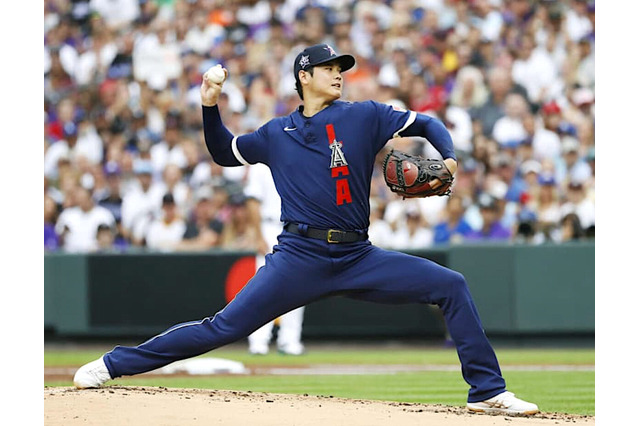 【MLB】大谷翔平、3年連続二刀流でオールスター選出決定 ダイヤモンドバックス戦で自ら祝砲 画像