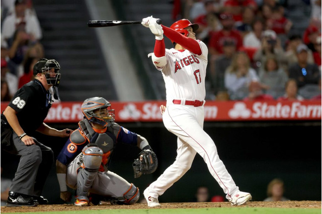 【MLB】大谷翔平、33号122メートル弾はエ軍反撃の狼煙　“後半戦第1号”、9回土壇場で同点に追いつく 画像