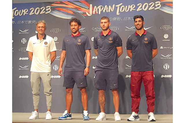 【パリ・サンジェルマン】来日記者会見　マルキーニョス主将「ムバッペとはプレーし続けたいが…」と複雑な心境を明かす 画像