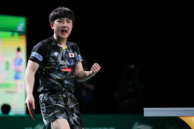 【卓球 全農CUP】張本智和が戸上隼輔撃破でパリへ近づく優勝「出場権は通過点」　五輪は「すべてでメダルを獲得したい」 画像