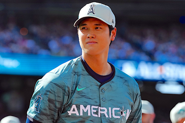 【MLB】「勝てよ！」大谷翔平がオールスターでイチローの“愛弟子”に激励　HRダービー舞台裏の映像が話題に 画像