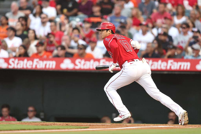 【MLB】大谷翔平、気持ちで“運んだ”中前タイムリーでエ軍打線爆発　地元記者も驚愕「6月21日からOPS1.246」 画像