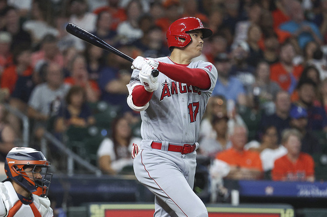 【MLB】大谷翔平、右中間への“今季最速”190キロフェンス直撃二塁打　現地記者も反応「オオタニの最も強烈な打球」 画像