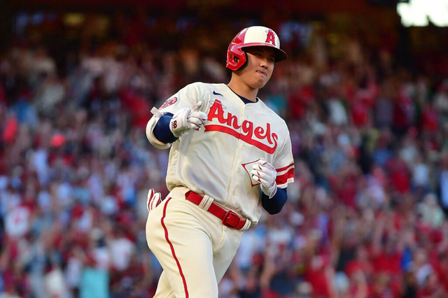 【MLB】大谷翔平、打点部門でもトップへ3差で再び“三冠”視野に トラウト復帰間近でさらなる追い風も 画像