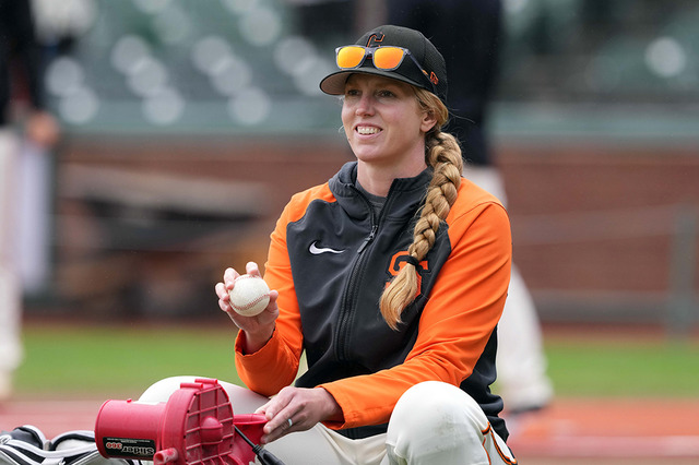 【MLB】メジャー史上初の女性監督候補ナッキンとは… ソフトボール出身の33歳、ジャイアンツが面談と報道 画像