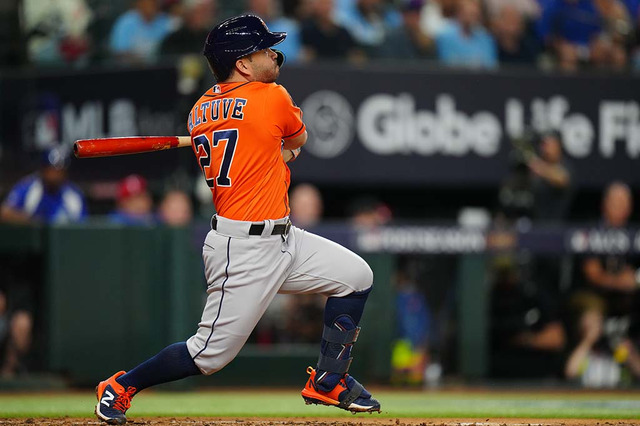 【MLB】アルトゥーベ“歴代最多”ALCS通算11号、9回逆転3ランでアストロズWS進出王手　ア・リーグ優勝決定シリーズ第5戦 画像