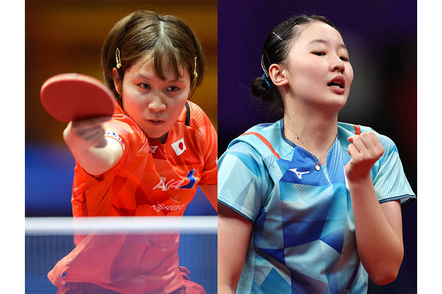 23歳平野美宇と15歳張本美和が初戦で激突　大会公式も注目「タイトル獲得と貴重なポイントを狙う」【WTTチャンピオンズ】 画像