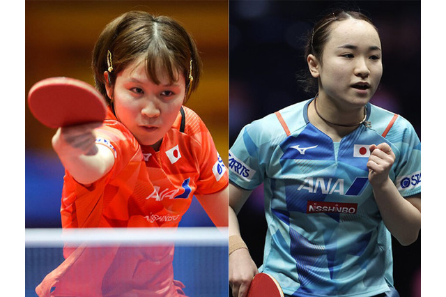 パリ五輪選考ポイント 2位平野美宇、3位伊藤美誠が僅差で第6回選考会へ 男子は首位張本智和、2位戸上隼輔が優勢 画像