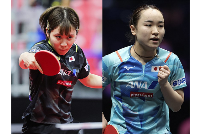平野美宇と伊藤美誠、「24.5」点差で迎える同級生対決 “大阪決戦”でパリに近づくのは…… 五輪第6回選考会 女子見どころ【全農CUP大阪】 画像