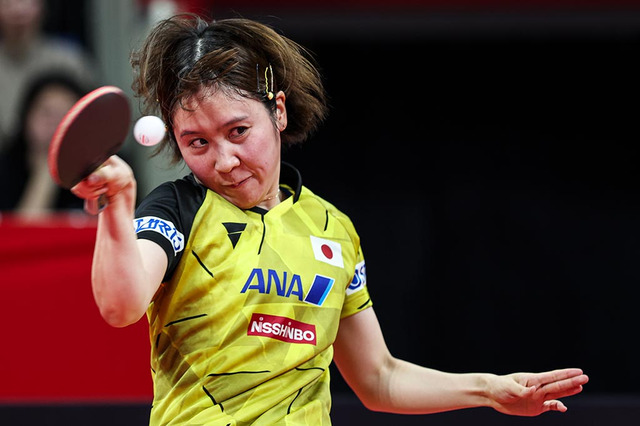 最終戦起用の平野美宇が意地のストレート　今大会銅メダルの日本がドイツ撃破で“有終の美”　第2Rは5勝2敗【混合団体W杯】 画像