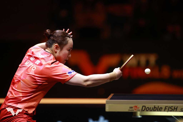 伊藤美誠が“中国トップ3”撃破でパリ選考ポイント獲得なるか 長﨑美柚、木原美悠は世界1位の韓国ペアと初陣【WTT女子ファイナルズ】 画像
