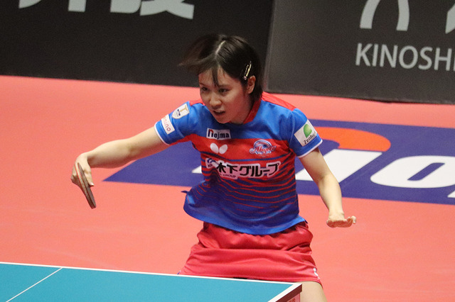 平野美宇、2敗目も勝率「.834」でKA神奈川をけん引　張本美和、長﨑美柚ら盤石布陣で連覇へ視界良好【Tリーグ】 画像