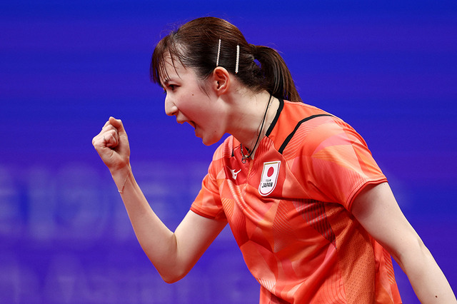早田ひな、絶対的存在に進化のエースが帰還 パリ五輪確実の23歳が挑む“対世界”へ向けた試金石【全日本卓球】 画像