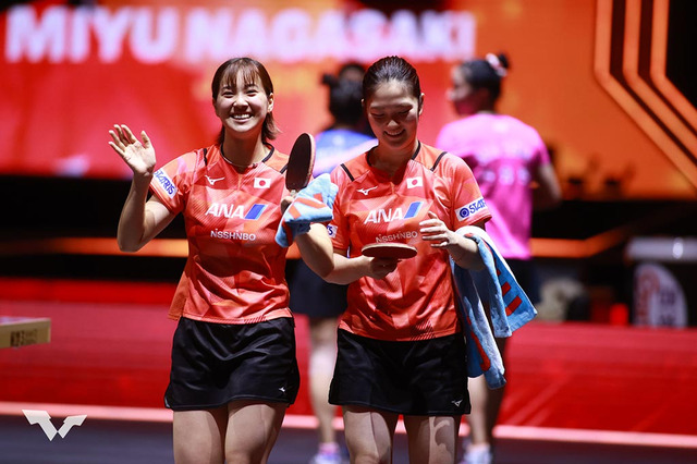 5連覇の早田ひな、伊藤美誠が不在の女子ダブルス　混迷極める争い、本命は木原美悠、長﨑美柚の“Wみゆう”か？【全日本卓球】 画像