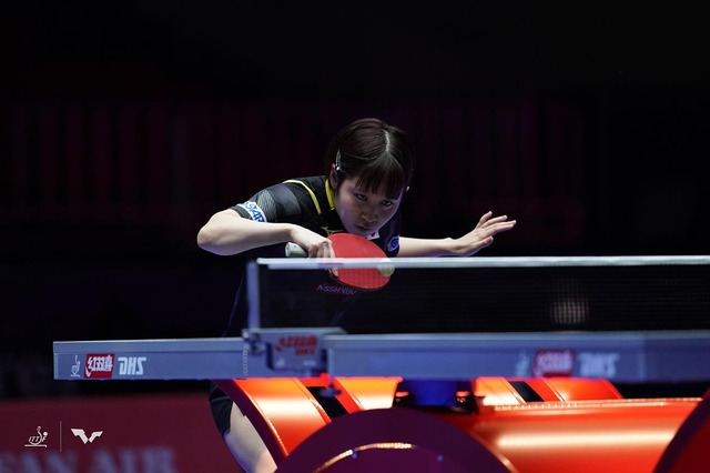 圧巻スタートの平野美宇は「相手のバックをつぶした」　中国メディアは“完勝”の日本女子を警戒「依然として主な競争相手」【世界卓球】 画像