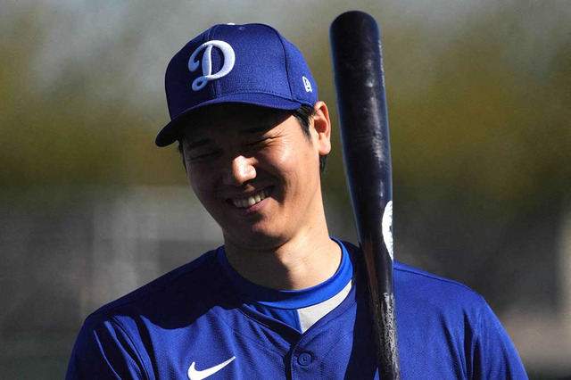 【MLB】大谷翔平は「開幕までに50打席必要」ロバーツ監督、調整方法に言及　「ここまでは順調、すべてが素晴らしい」　 画像