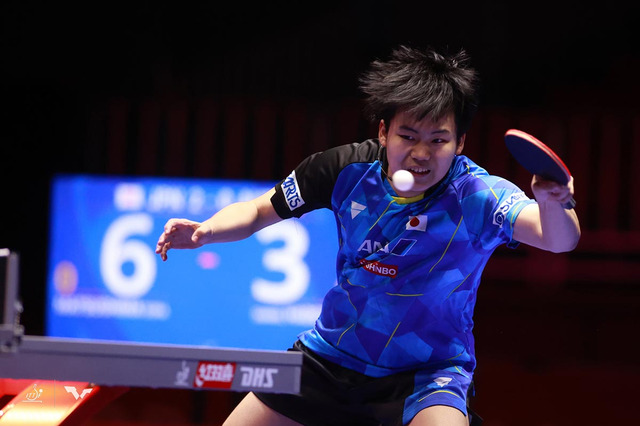 松島輝空が世界ランク1位の樊振東に“堂々プレー”も及ばず　3ゲーム連続デュースなど好ゲームを見せる【世界卓球】 画像